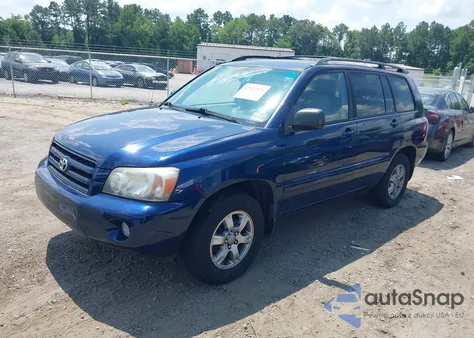 2005 Toyota Highlander V6 z USA, uszkodzony, nr VIN JTEEP21A250077105